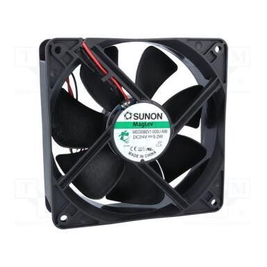 建准MEC0382V1/V2/V3-000C/0000/000U-A99/G99 24V变频器散热风扇