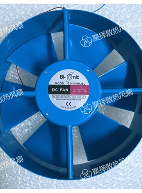 Bi-nic G21070HA6BL AXIAL FAN 380V 0.16A 65W G21070HA2BL风扇