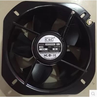 全新CAC SA22580B3 HL 220V 0.32A 80W全金属耐高温散热风扇22580