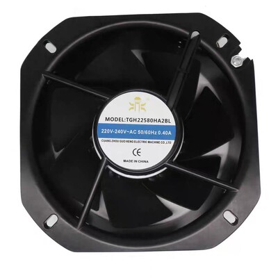 全新正品鼎牌 TGH22580HA1/HA2/HA3BL AC220V机柜全金属风扇28080