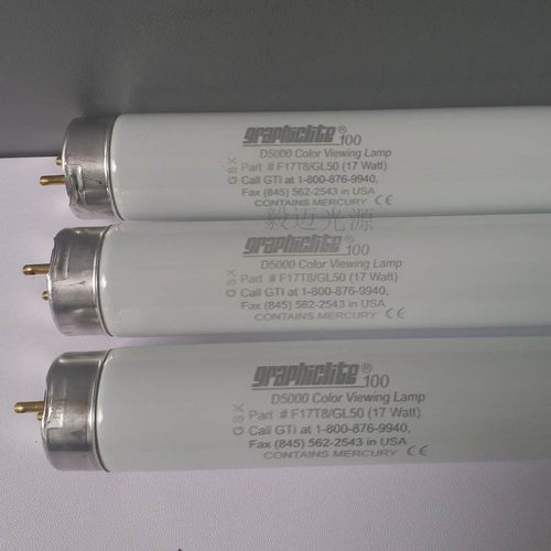 GTI对色灯管F17T8/GL50色温5000K D5000灯管 D50灯管 D50标准光源