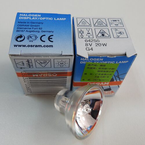 欧司朗OSRAM 8V20W 64255莱卡S6E立体显微镜灯泡雷杜酶标仪卤钨灯