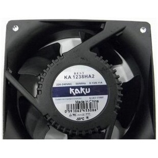 全新原装KAKU卡固KA1238HA2/HA1HA3 12038 220V0.13A散热风扇12CM