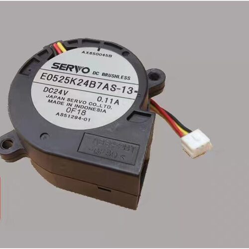 原装伺服SERVO 5025 24V 0.11A E0525K24B7AS-13离心涡轮散热风扇