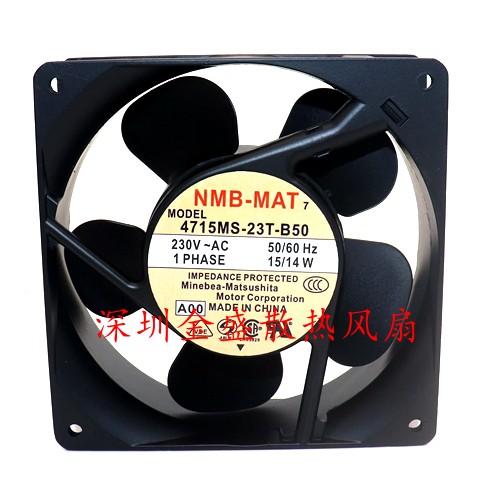 4715MS-23T-B50新11938MBB3NEA NMB12038 230V UPS电源散热风扇