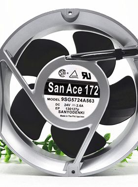 正品Sanyo三洋9SG5724P5H61/A563 DC24V安川变频器风扇5H64/A5D63