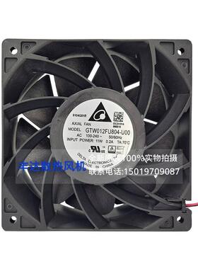 台达GTW012FU804-U00 AEC110V-220V 12038 12CM/厘米交流散热风扇