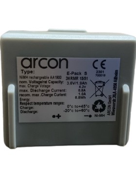 工业遥控器充电电池 3.6v 1.9MAH 3HRMR 700018