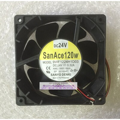 SanAce120WF 9WF1224H1D03 24V 0.32A 原装日本三洋 发那科用风扇