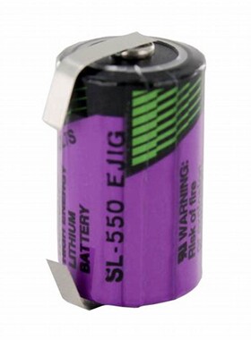 原装全新TADIRAN SL-550 电池3.6V 1/2AA PLC锂电池 带脚