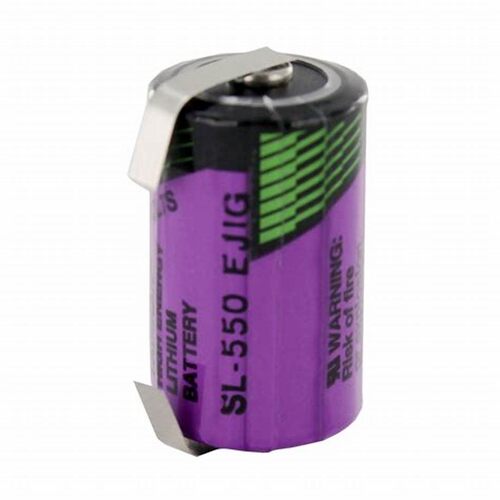 原装全新TADIRAN SL-550 电池3.6V 1/2AA PLC锂电池 带脚