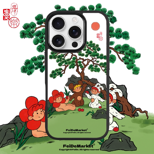 FeiDe Market主理人合作-战甲磁吸-松下乘凉-适用iPhone14-17手机