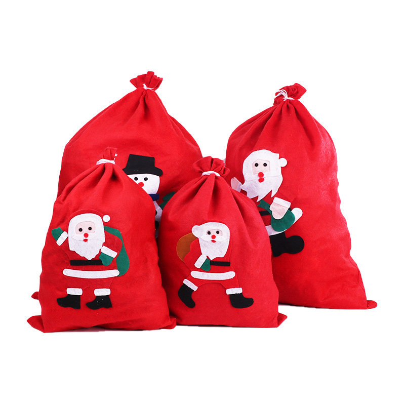 圣诞派对活动无纺布老人礼物背袋雪人礼袋子圣诞节装饰品束口礼袋,节庆用品/礼品,圣诞礼品,淘宝优惠券,粉丝福利购,淘宝优惠卷