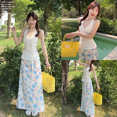 【发财欧尼fortunee】印花半身裙