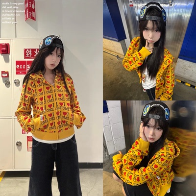 【eaho~】美式开衫薄外套女秋季