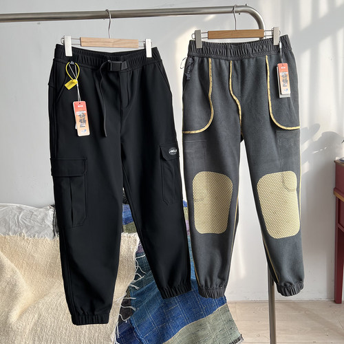 户外机能工装束腿裤男女款