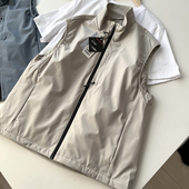 透气网眼内衬运动户外工装 轻量化 背心马甲 新款 男士 机能风 春季