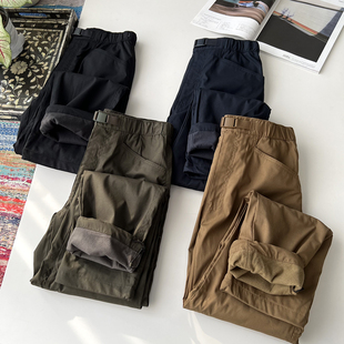 休闲裤 保暖休闲长裤 裤 子加长款 BY50281 北野U家 25秋冬新款 男装