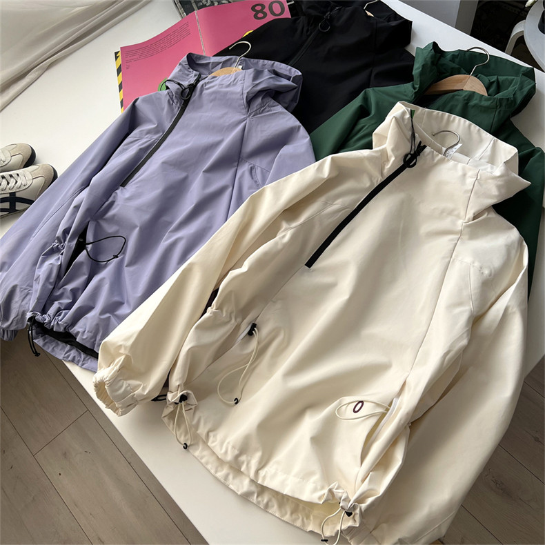 不费力的时髦 女款机能山系风户外穿搭 抽绳复古宽松工装夹克外套,女装/女士精品,短外套,淘宝优惠券,粉丝福利购,淘宝优惠卷
