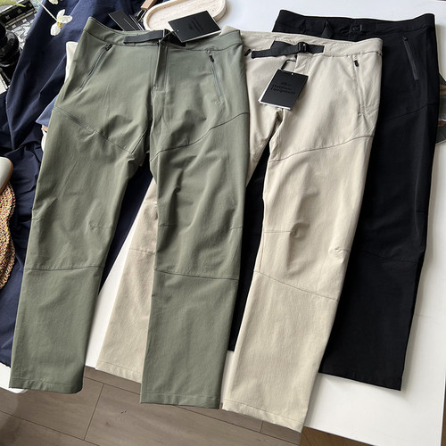 长裤直筒城市户外立体剪裁运动裤