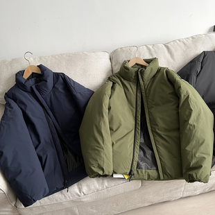 蓬松饱满 冬季日系男装 复古高街时髦加厚保暖宽松面包羽绒服