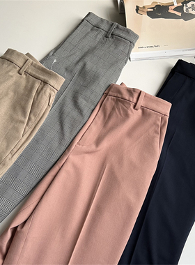北野U家！女装弹力九分裤/聪明裤通勤商务西裤易打理裤新款BY6985