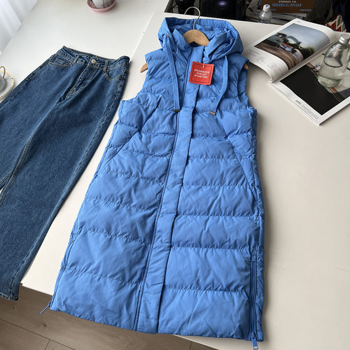 欧美单！秋冬女装纯色马甲