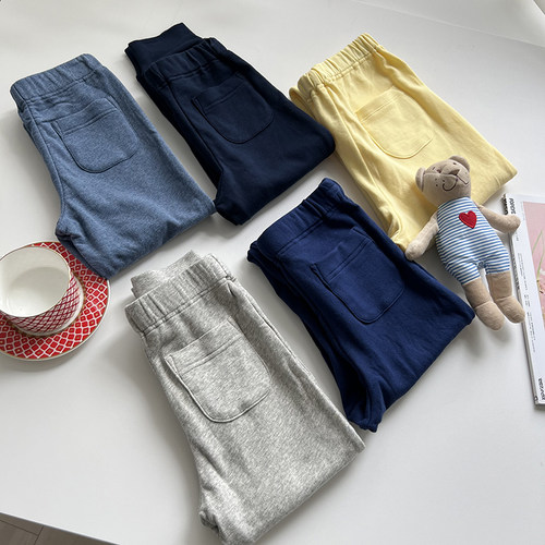 长裤纯棉针织柔软卫裤