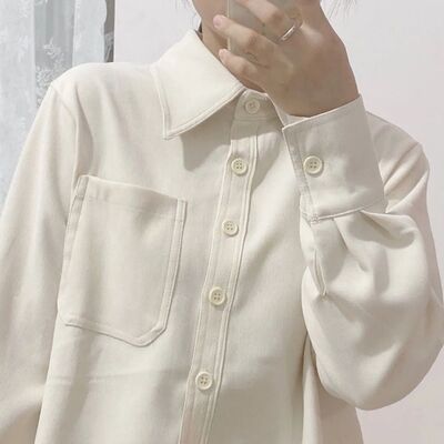 莱裳唐汇服饰旗舰店复古港风衬衫