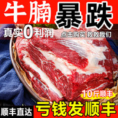 10斤牛腿肉牛肉新鲜正宗黄牛肉国产非牛腱肉整块去骨原切牛肉顺丰