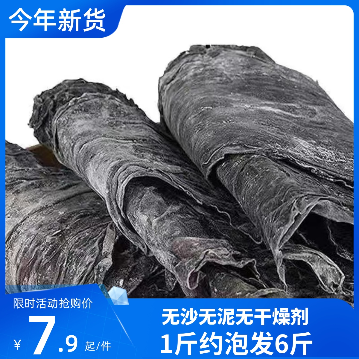 5斤厚海带干货当季无沙特级日