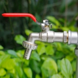 6 -Точка резьба полная медная водопроводная кран двойная мульти -функциональная стиральная машина быстрого подключения вода двойной заголовок и еще один в двух розетках