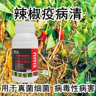 辣椒病毒病专用卷叶病药黄叶炭疽农用菌剂病毒辣椒病专用正品