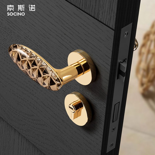 索斯诺北欧磁吸静音分体锁