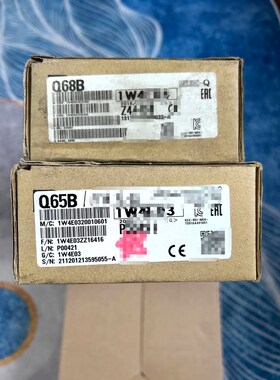 三菱PLC基板Q68BQ65B内包装未拆封实图各 议价