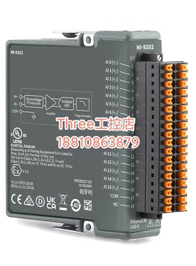 NI 9202电压输入模块784400-01弹簧端子 议价