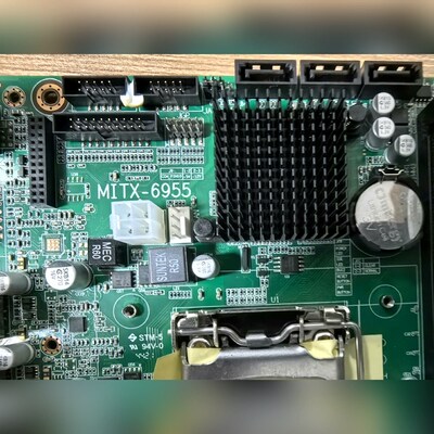 华北工控MITX-6955 工控主板MITX 7x7主板 议价