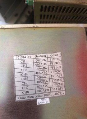 ASM HPTC-8CH-01K6G温度控制器成色如图.功 议价