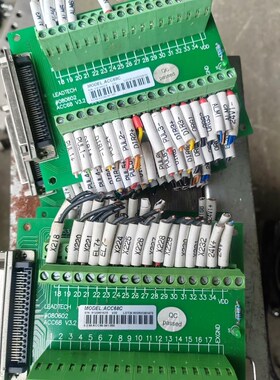 件ACC68C连接线板带有68针配套线成色如图.有十几 议价