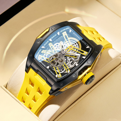 布加迪运动时尚男士全自动机械表