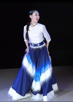 颜若语2024莫代尔藏族新品