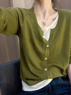 新款 大码 西式 假两件套长袖 针织下装 2025秋季 宽松慵懒风格 针织女式