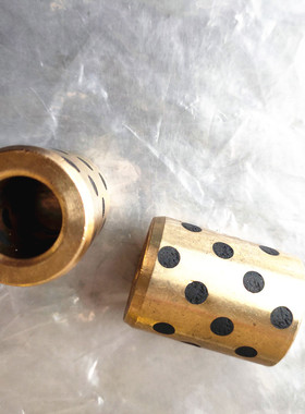 自润滑石墨铜套JDB1410 内径10 外径14 高度10 12 15 20 25mm