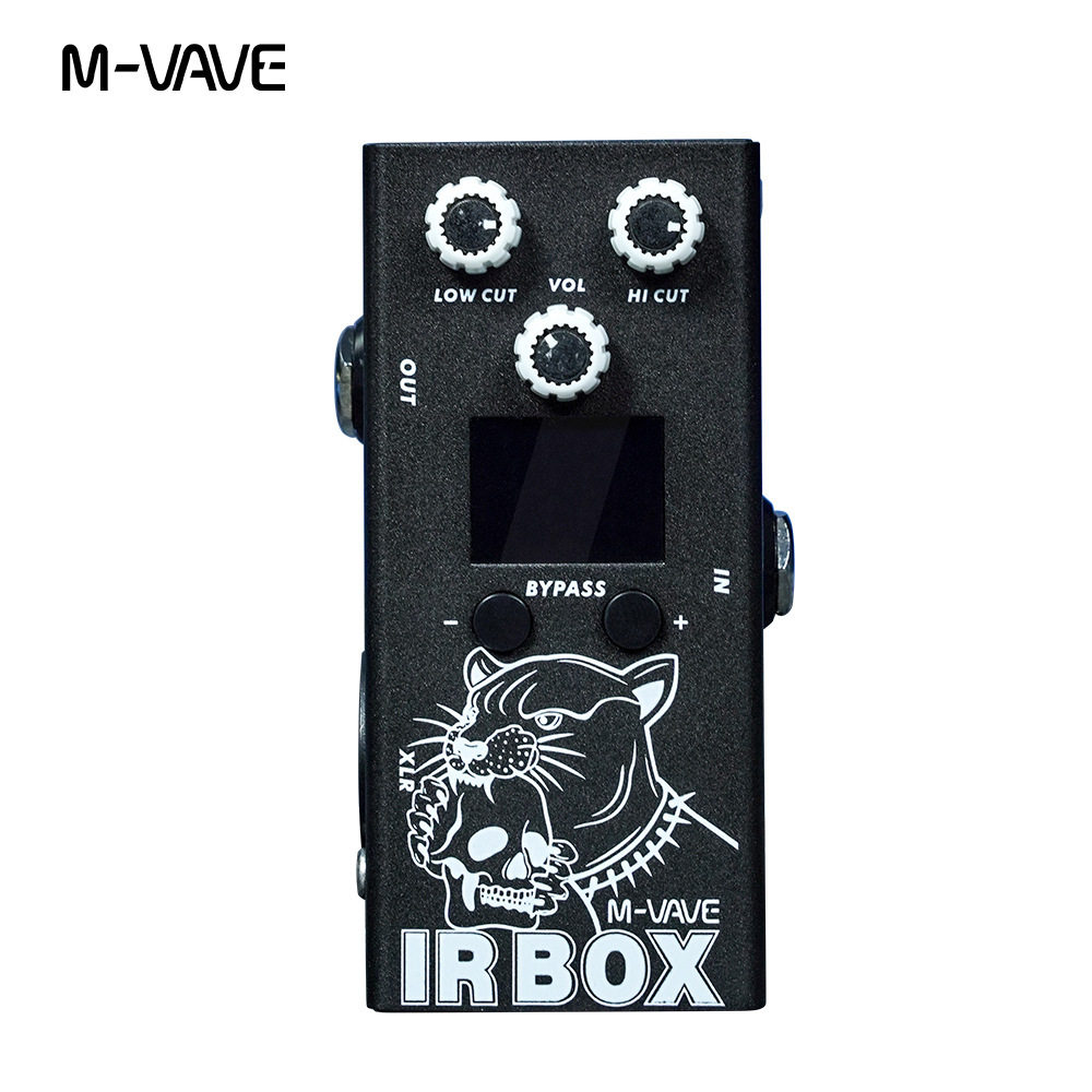 外贸 M-VAVE IR BOX 箱体模拟效果器 IR加载器 支持第三方IR文件
