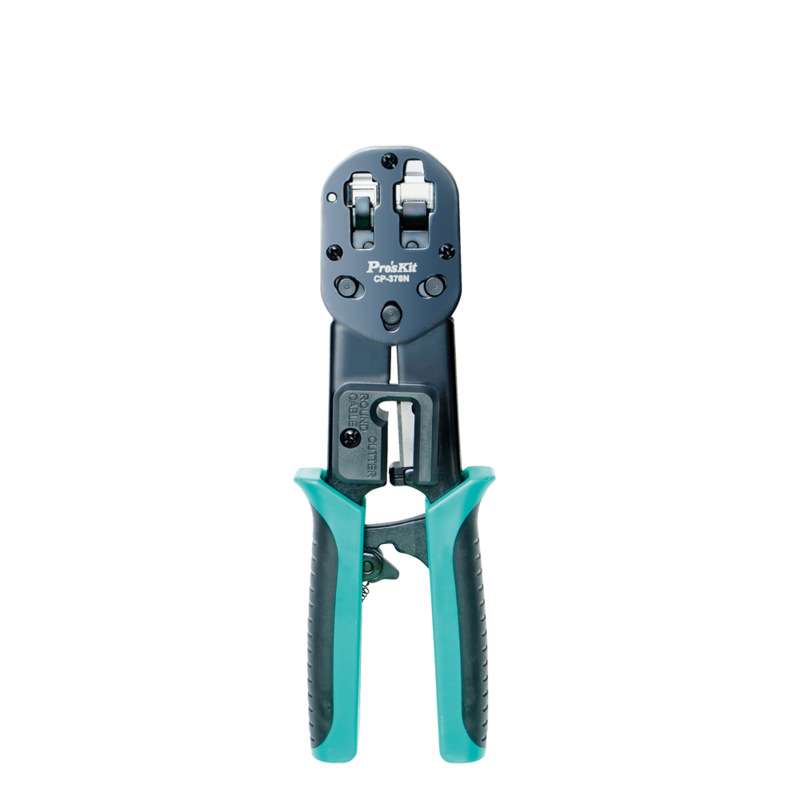 宝工 CP-376N 6P/8P穿孔式网络棘轮压著钳网线钳压接钳