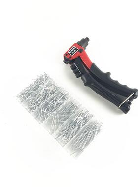 BT-958单把手动拉母拉铆枪配320PC铆钉套装手动短寸铆钉枪