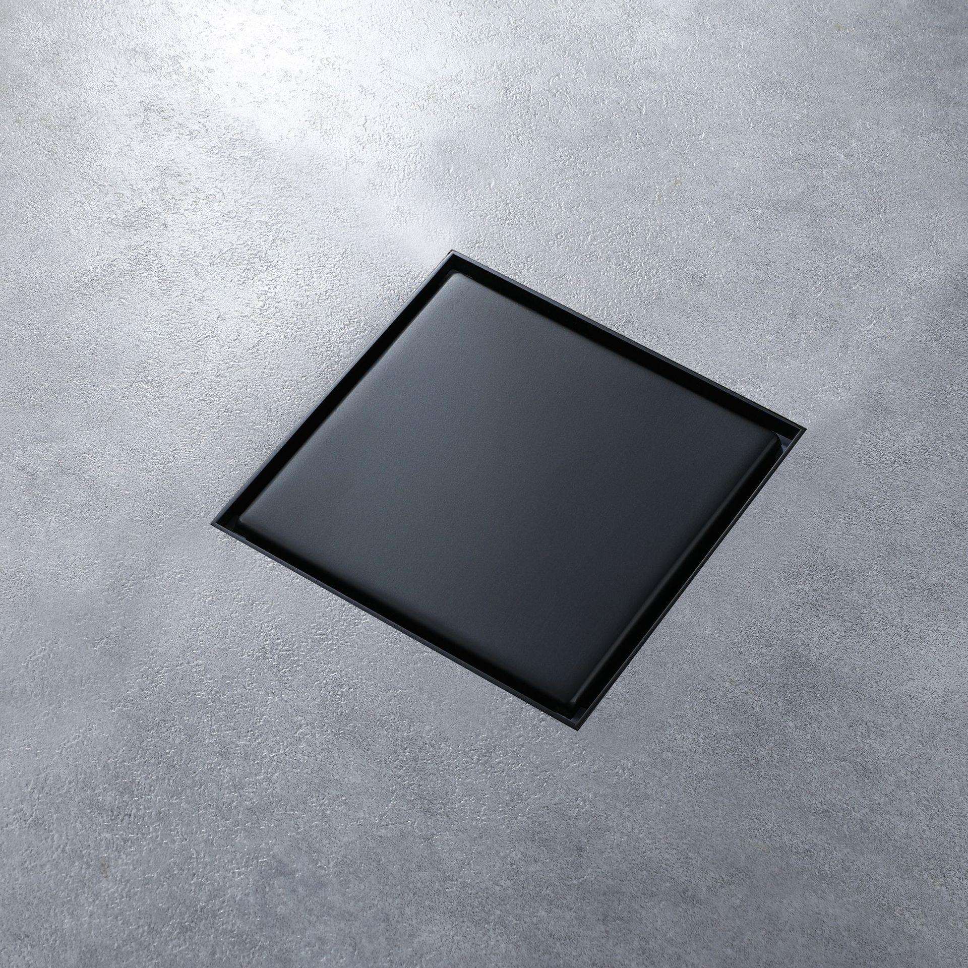 150*150mm隐形不锈钢阳台卫生间排水地漏HIDL143-1