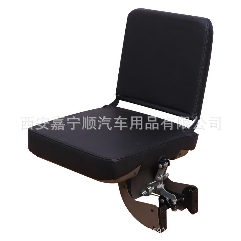 房车旅居车特种侧装翻板椅,可自动回弹座椅火车用折叠椅改装侧翻