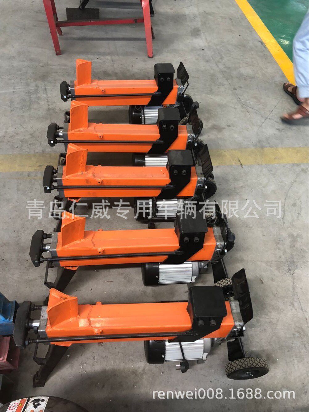 电动劈木机电动液压劈木机小型劈柴机