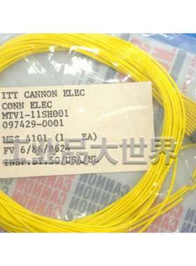 ITTCANNON航空航天插头/航空航天级连接器MTV1-11SH001